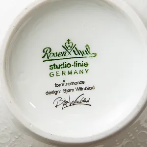 Коллекционный Авторский Фарфоровый Кувшин «Золотой сад» ROSENTHAL, Германия.