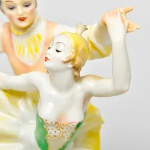 Коллекционная Фарфоровая Статуэтка «Танец из балета «СПЯЩАЯ КРАСАВИЦА», Hutschenreuther Германия.