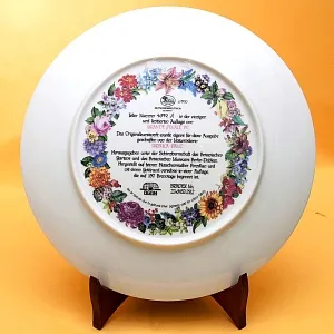 Коллекционная Тарелка «GRANDE FINALE'90» Фарфор, Хучеройтер - Hutschenreuther, Германия.