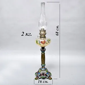 Антикарная Керосиновая Лампа с Механизмом Hersteller Berlin, Германия 1920 -1925 год.