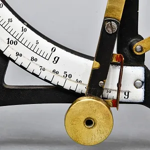 Винтажные Почтовые Механические Весы Повышенной точности до 250 гр. Германия 50 гг. 