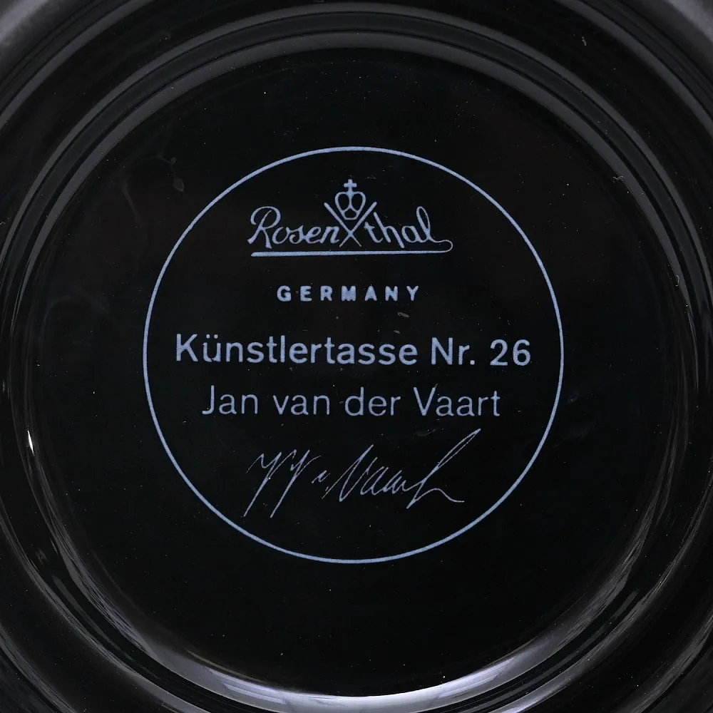 Коллекционная Авторская Чайная Пара модель nr. 26, Фарфор Rosenthal, Германия.
