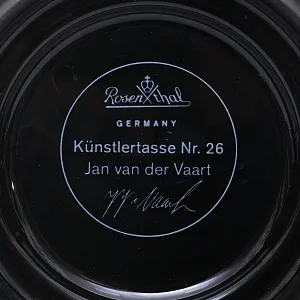 Коллекционная Авторская Чайная Пара модель nr. 26, Фарфор Rosenthal, Германия.