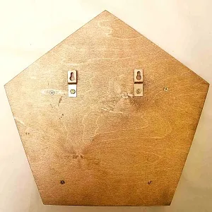 Большой Латунный Памятный Знак - Панно «XXVI Съезд КПСС» Латунь, СССР - 1981 год.