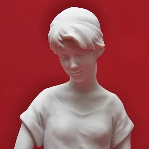 Коллекционная Фарфоровая Статуэтка «Мать и дети. Материнство», Kaiser Германия, 90-е годы ХХ века.