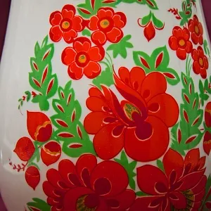 Коллекционная Фарфоровая Ваза «Серп и молот», СССР Бориславский ФЗ, 1974 - 1984 годы.