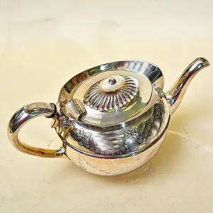 Металлический Заварочный Чайник на 1 л. Silverplate, Англия 50-е годы ХХ века.