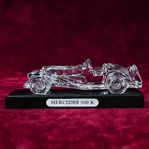 Редкость! Хрустальная Модель Автомобиля «Mercedes Мерседе 500К»,  MAGIC CRISTA, Германия.