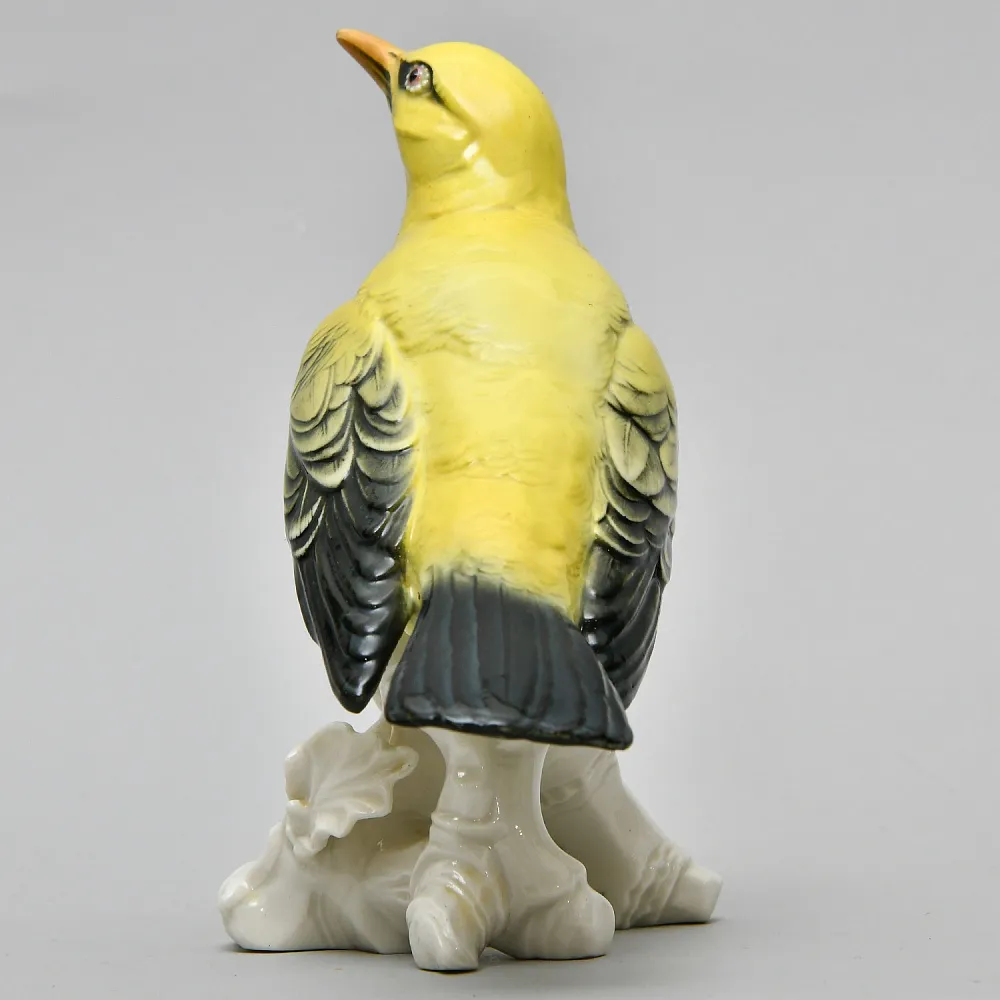 Фарфоровая Статуэтка «Птица - ИВОЛГА» Карл Энс / Karl Ens, Германия, 30-е годы ХХ века.