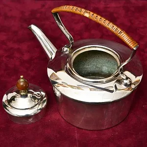 Винтажная Бульотка - Чайник - Запарник, Металл Silverplated, SHEFFIELD Англия.