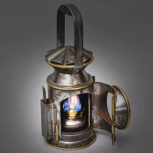 Редкость! Старинный Сигнальный Керосиновый Фонарь, C.EASTCATE & SON Ltd Англия -1944 год.