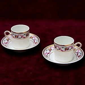 Кофейный сервиз «Тет-а-Тет» - «RAPPALO» Фарфор RICHARD GINORI, Италия 70-е годы ХХ века.