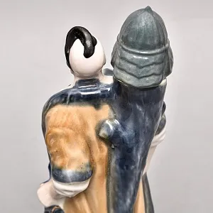 Штоф - Графин - Бутылка - Фарфоровый Флакон «Запорожский Казак», на 0,7 литра.