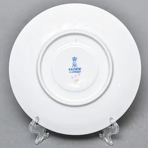 Коллекционная Фарфоровая Чайная тройка «Золотые грифоны», Kaiser Германия, 1979 - 1990 годы. 