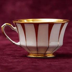 Чайный Сервиз в стиле АМПИР на 12 персон - 42 предмета, Furstenberg, Германия середина ХХ века.