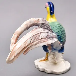 Коллекционная Фарфоровая статуэтка «Птица - Фазан», Карл Энс / Karl Ens, Германия, 50-е годы ХХ века.