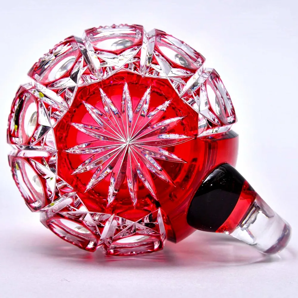 Винтажная Хрустальная Пивная Кружка с оловянной крышкой, NACHTMANN Германия, 60 гг.