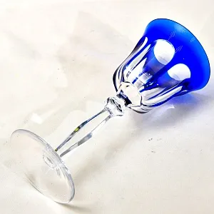 Редкость! Хрустальный Бокал для вина «Diana» - синий, NACHTMANN Германия, 60 -е годы ХХ века.