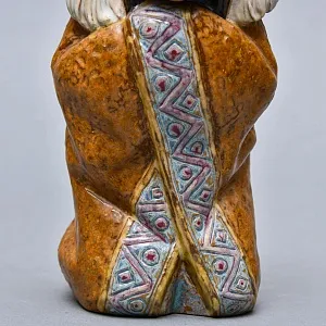 Фарфоровая Статуэтка «Девочка эскимос. Арктическая зима», Грес Lladro, Испания.