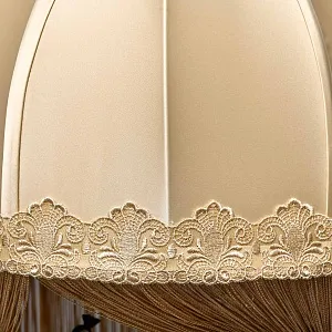 Настольная Электрическая Лампа - Светильник «Дама с Павлином», FLORENCE Италия -1987 год.