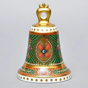 Коллекционный Фарфоровый Колокольчик «Рождество -1997 год», Hutschenreuther Германия. 