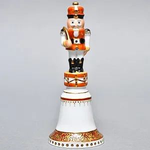 Коллекционный Фарфоровый Колокольчик «Щелкунчик», Hutschenreuter Германия - 2003 год.