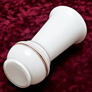 Агитационная Стеклянная Ваза «ВСХВ - Главный Павильон», Завод «Красный Май» СССР -1954 год.