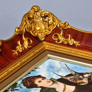 Фарфоровый Пласт - Картина - Панно «Охота - Дама с соколом»,  ROSENTHAL германия, 1981 - 1993 годы. 