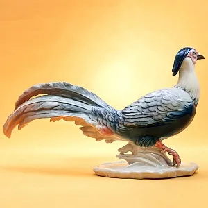 Птица - Фарфоровая статуэтка «Фазан», Карл Энс / Karl Ens,  Германия, 50-е годы ХХ века.