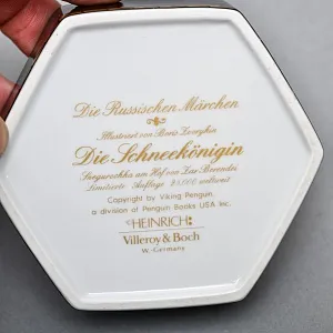 Коллекционная Фарфоровая шкатулка «СНЕГУРОЧКА» из серии «Русские Сказки"», VIlleroy&Boch Германия.