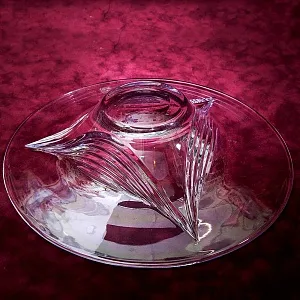 Хрустальное Блюдо для фруктов - Ваза, DOROTHEENHUTTE Германия, 70-е годы ХХ века.
