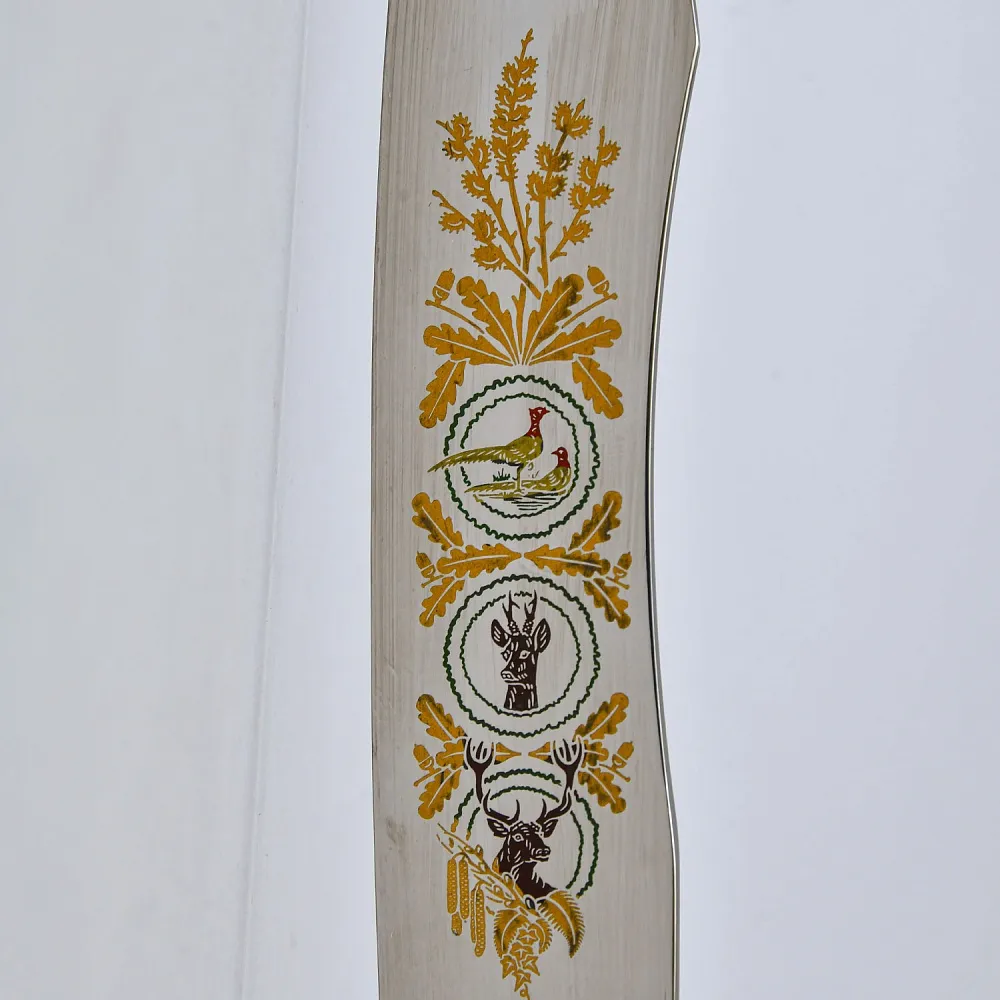 Набор для Барбекю «Охота» - Нож и Вилка, Германия, Klaus Tragbar Solingen, 60 -е гг.