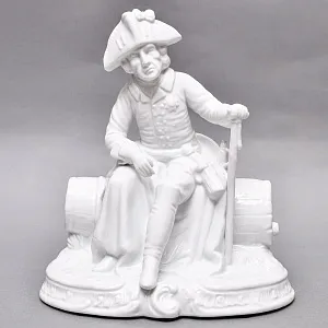 Коллекционная статуэтка «Старый Фриц. Король Пруссии Фридрих II», Фарфор, Neundorf Германия.