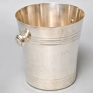 Винтажное Классическое Ведёрко для охлаждения шампанского или вина, Silverplate, Roux-Marquiand Франция.