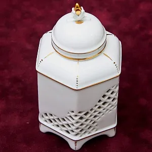 Редкость! Будуарный Фарфоровый Подсвечник - Аромалампа - Ночник, Furstenberg Германия.