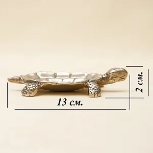 Металлическая Мелочёвница - Пепельница «Маленькая Черепашка», Франция середина ХХ века. 