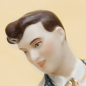 Редкость! Авторская Фарфоровая статуэтка «Испанский танец», СССР ЛЗФИ, 1967 - 1983 годы. 