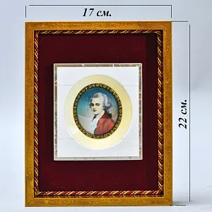 Декоративная Пара - Картина - Панно - Медальон «Юноша и Девушка», Германия.