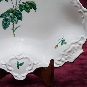 Большое Сервировочное Блюдо «Роза» Фарфор KAISER Германия -1967 - 1970 годы.