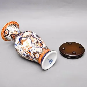 Коллекционные Парные Вазы на подставках из серии «Yokohama» H - 38 см., Фарфор KAISER, Германия.