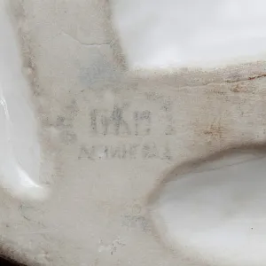  Коллекционная Фарфоровая статуэтка «Укротительница Ирина Бугримова и лев Цезарь», СССР ЛЗФИ, 50-е годы.