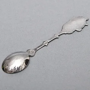 Сервировочный Набор Коллекционных  Десертных Ложек «Парусные Корабли», Silverplate Германия.