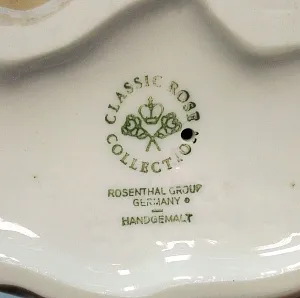 Редкая Фарфоровая Статуэтка Собака «ТАКСА» Н -16 см., ROSENTHAL,  Германия, 70-е годы ХХ века.