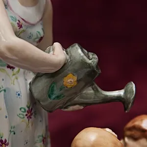 Авторская Фарфоровая Статуэтка «В жаркий полдень», ДФЗ - Дулево, СССР -1962 год. 