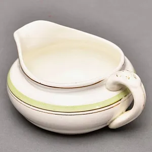 Большой Винтажный Соусник, Фаянс Конаково, ЗИК СССР -1957г.