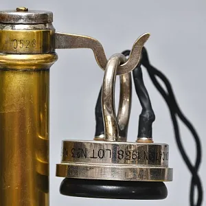 Антикварный Телефонный аппарат - Телефон «BURGUNDER - Phono Prive», Франция начало ХХ века.