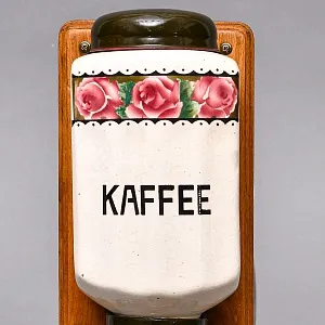 Старинная Настенная Ручная Механическая Кофемолка «GARANTI» Бельгия.