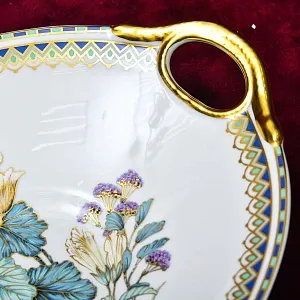 Сервировочное Блюдо из коллекции «Monarchin» Фарфор KAISER Германия - 1979 год.