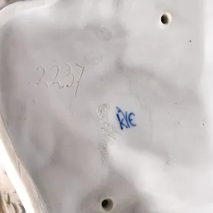 Антикварная Фарфоровая статуэтка «Пара Птиц - Серый Лунь», Karl Ens Германия, 1900 -1919 годы.