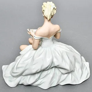 Фарфоровая статуэтка «Балерина, Танцовщица c Веером», WALLENDORF Германия 1953-1962 годы.